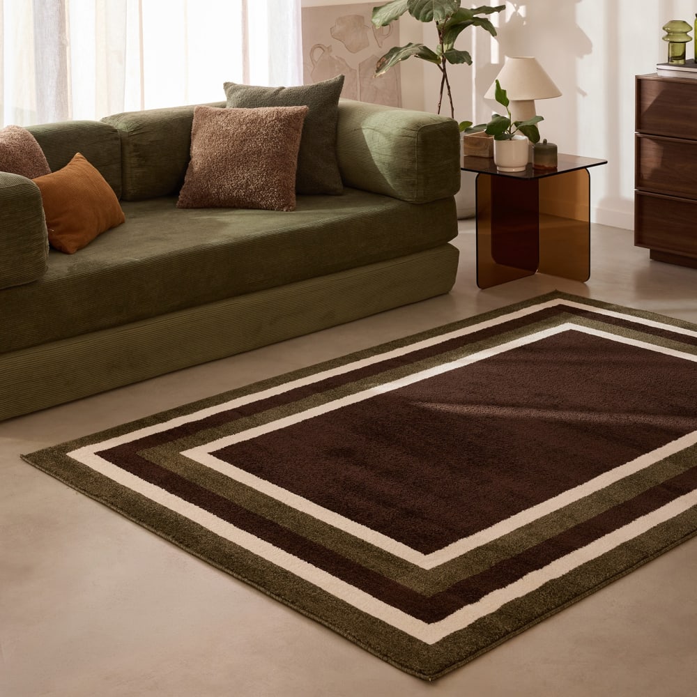 Tapis intérieur graphique rayé 100x150 cm — vue 3