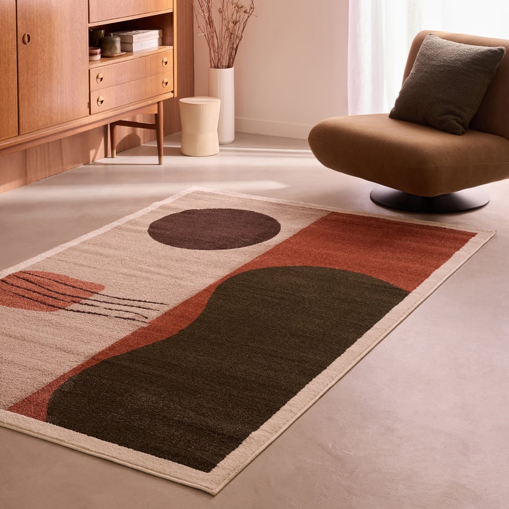 Tapis motif organique 100x150 cm — vue 3