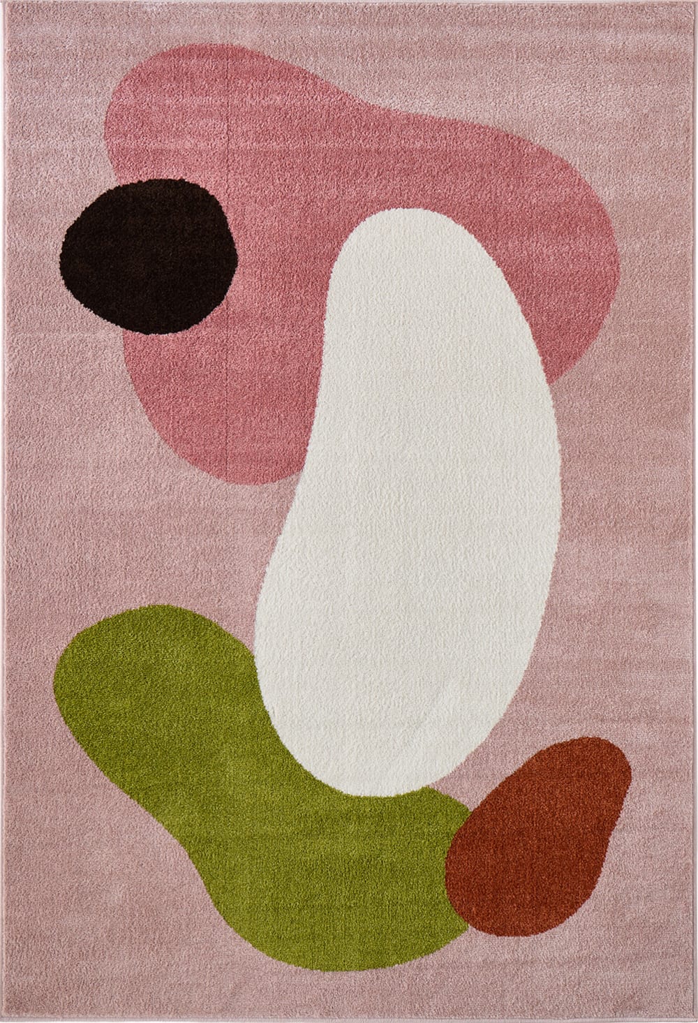 Tapis abstrait multicolore 100x150 cm