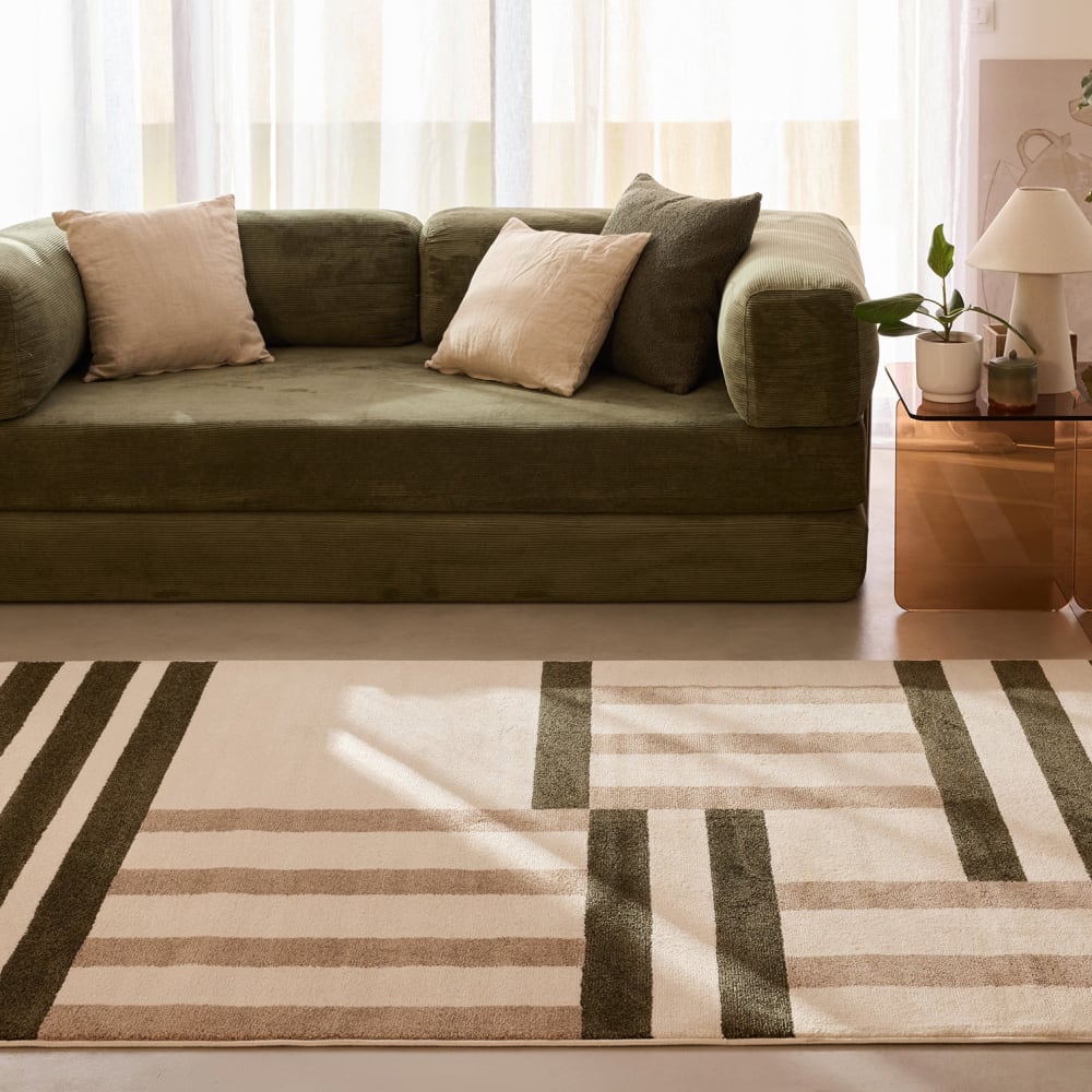 Tapis intérieur à motif graphique moderne 150x220 cm — vue 4