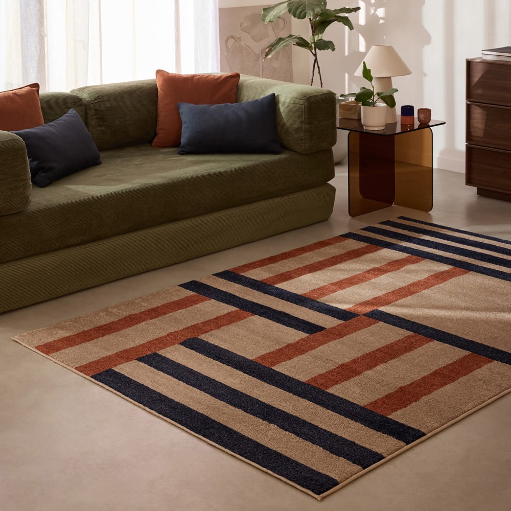 Tapis intérieur à motif graphique moderne 150x220 cm — vue 3