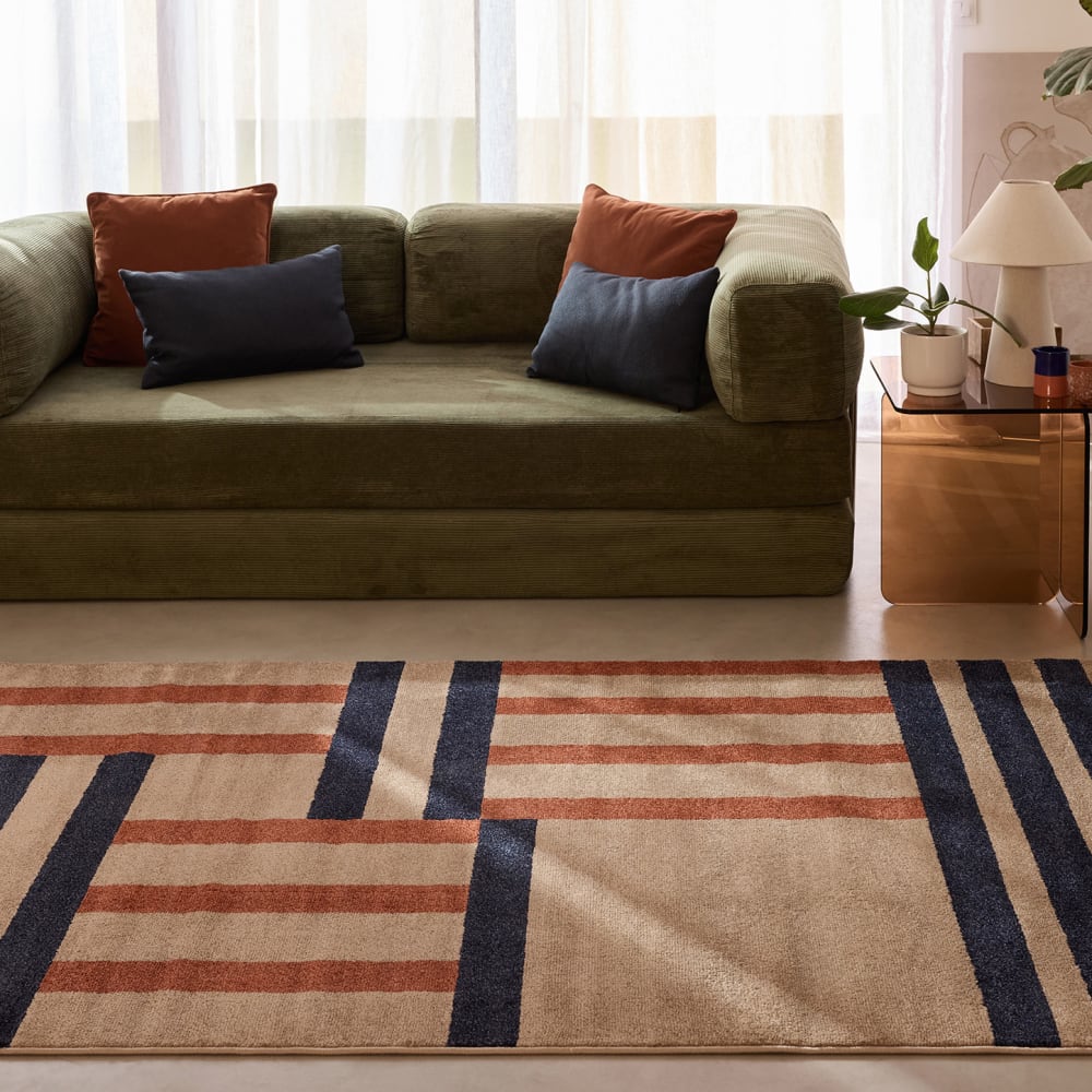 Tapis intérieur à motif graphique moderne 150x220 cm — vue 4