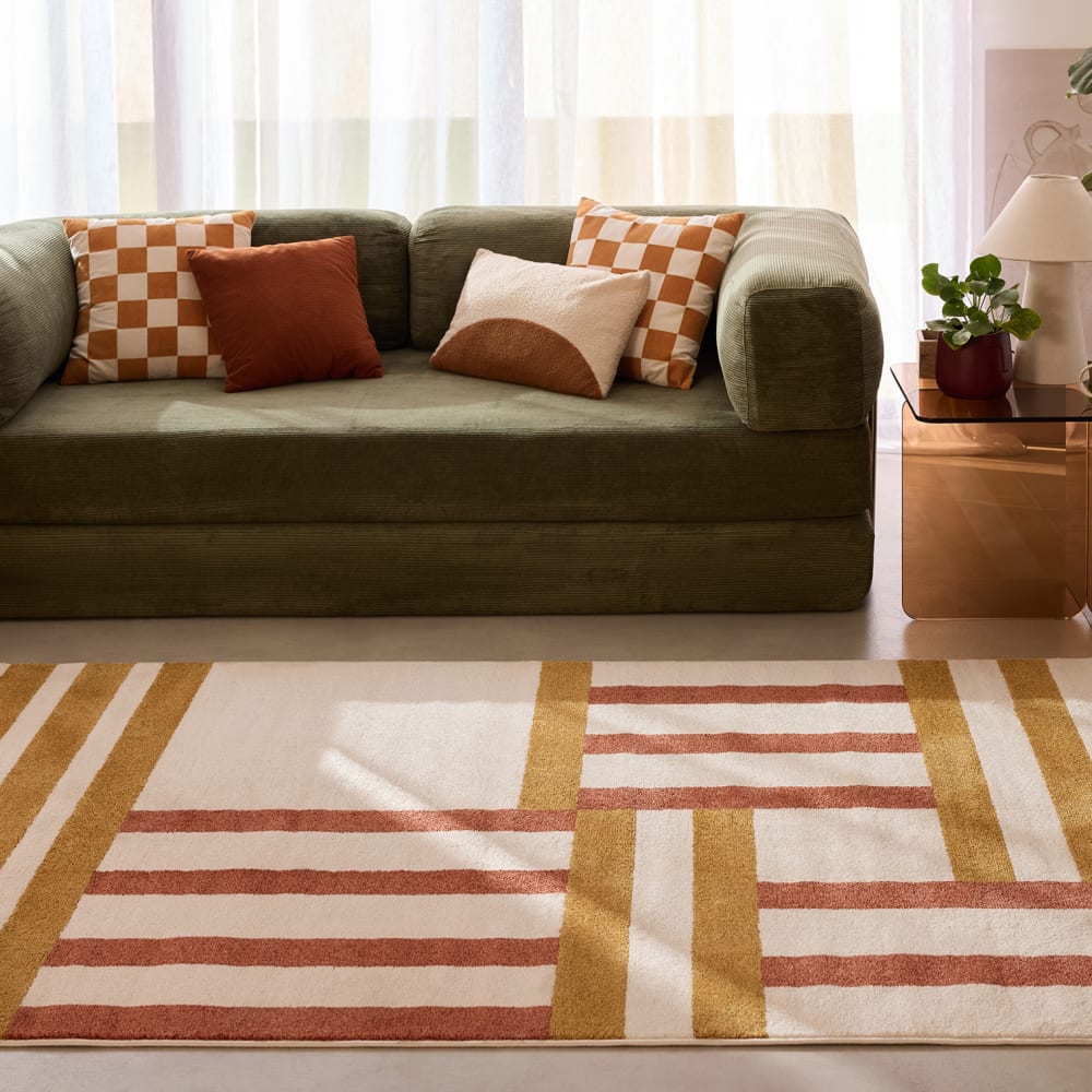 Tapis intérieur à motif graphique moderne 150x220 cm — vue 4