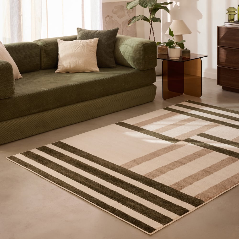 Tapis intérieur à motif graphique moderne 100x150 cm — vue 3