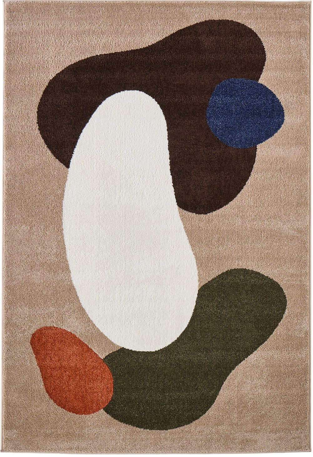 Tapis abstrait multicolore 150x220 cm