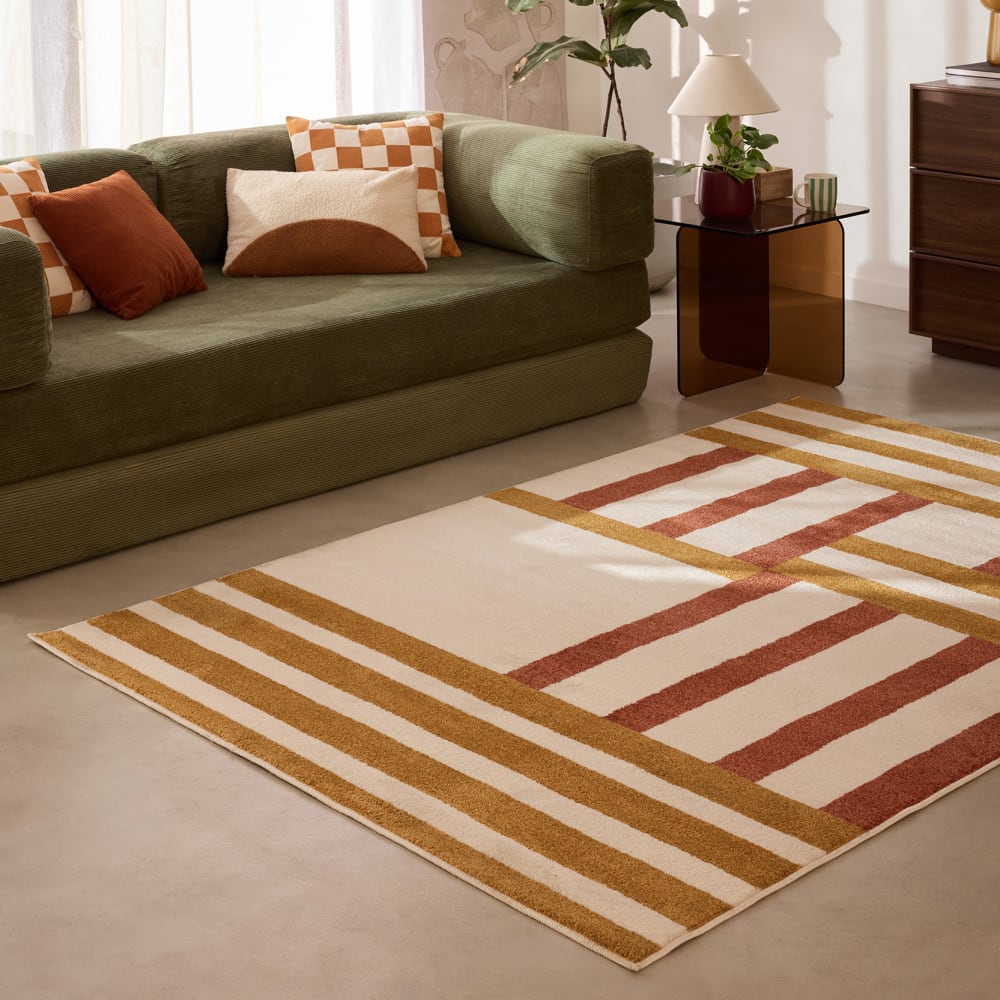 Tapis intérieur à motif graphique moderne 100x150 cm — vue 3