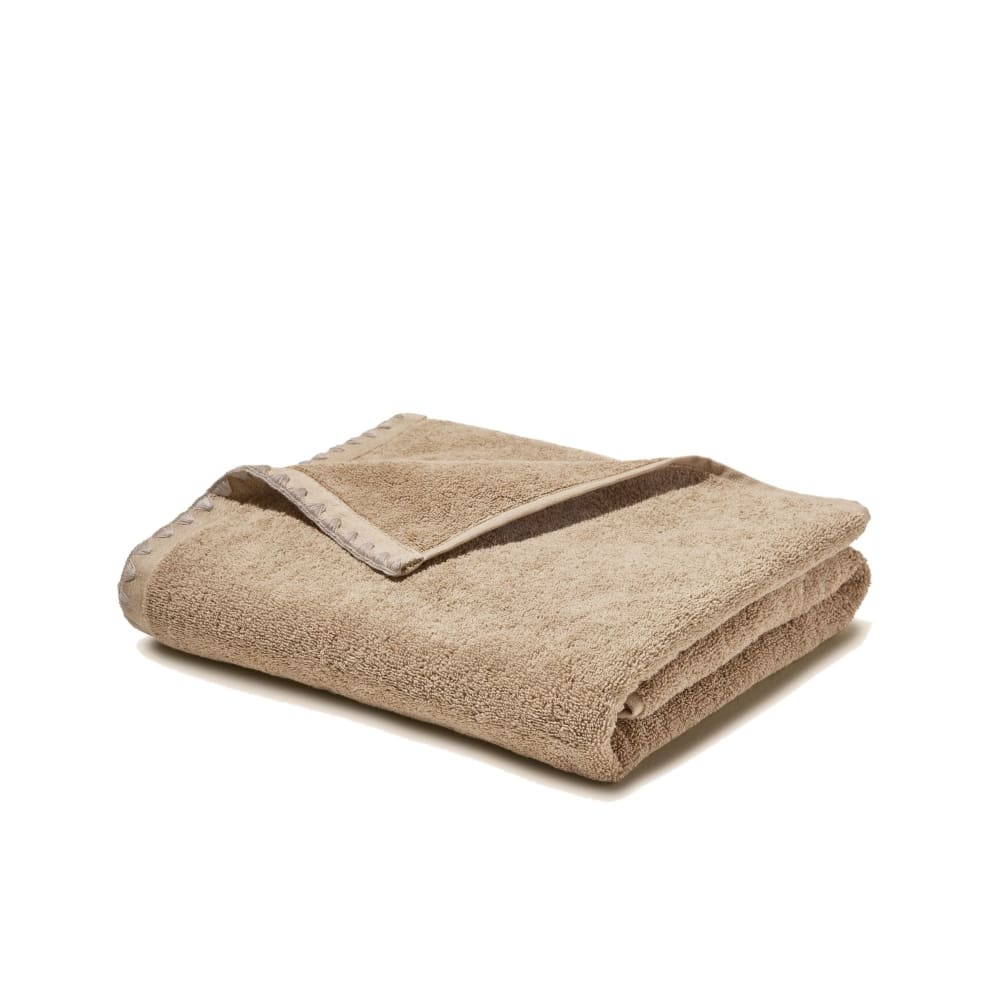 Serviette de toilette en coton naturel 90x140 cm