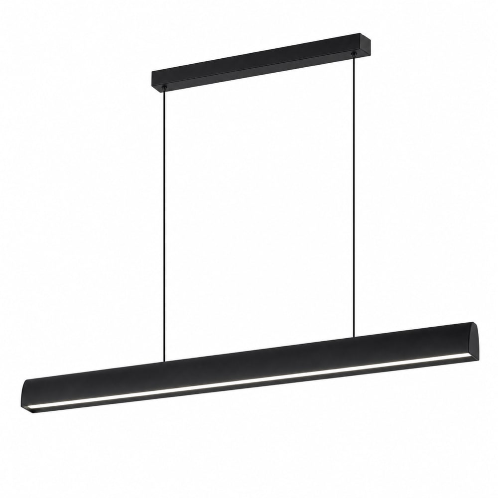 ZMH Pendelleuchte Aluminium 106.7x161x7.5cm schwarz LED - Aluminium