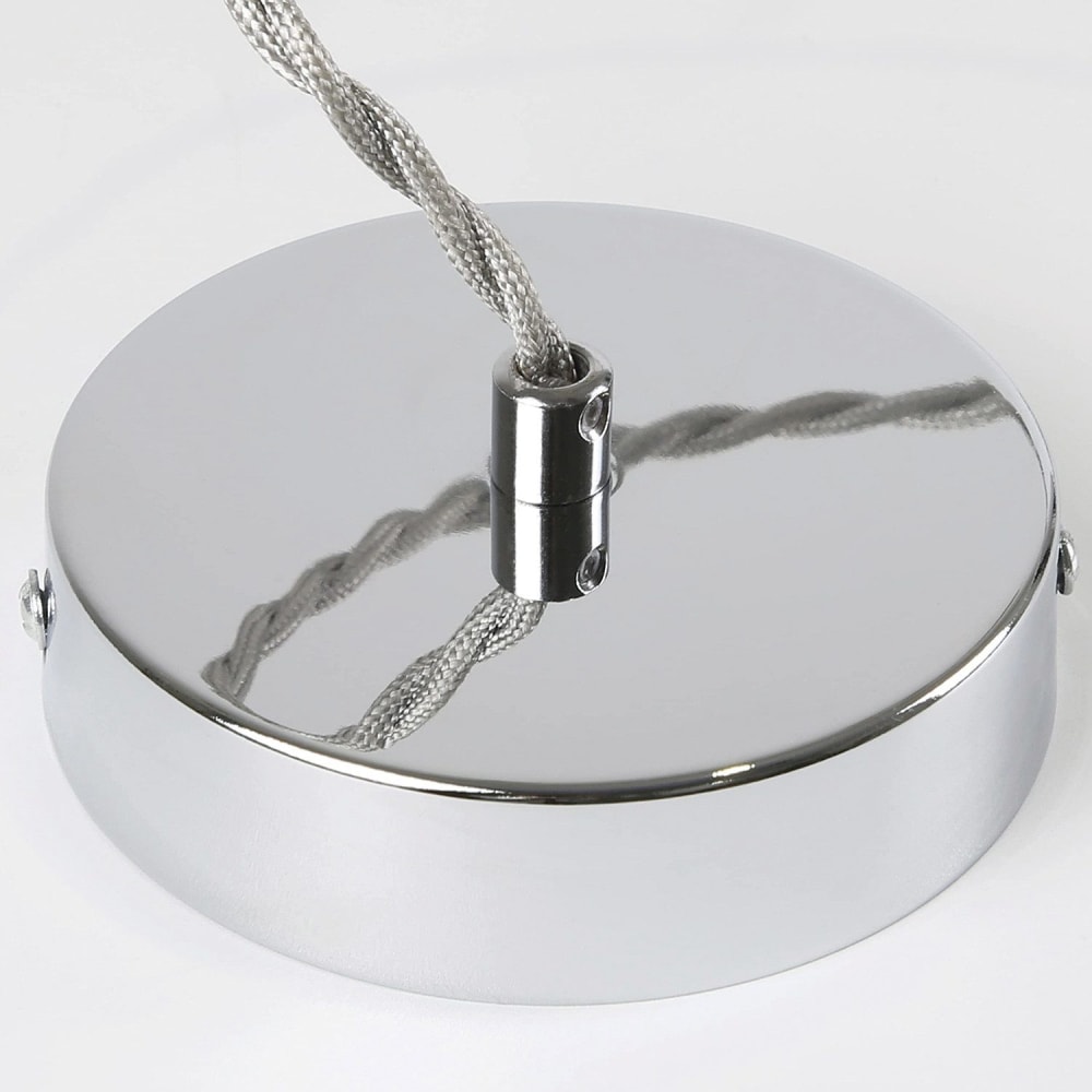 Suspension en fer argenté 10x10x163cm e27 — vue 4