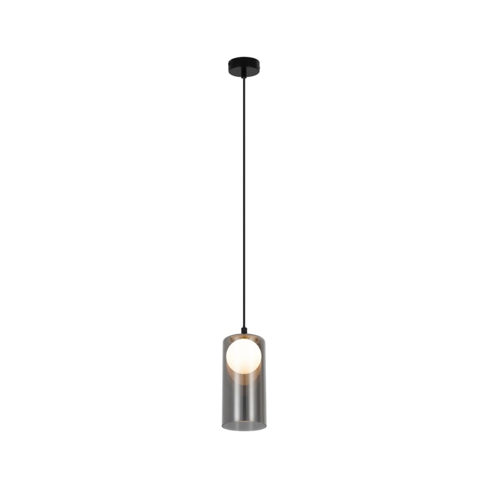 Suspension en fer noir 10x10x120cm g9