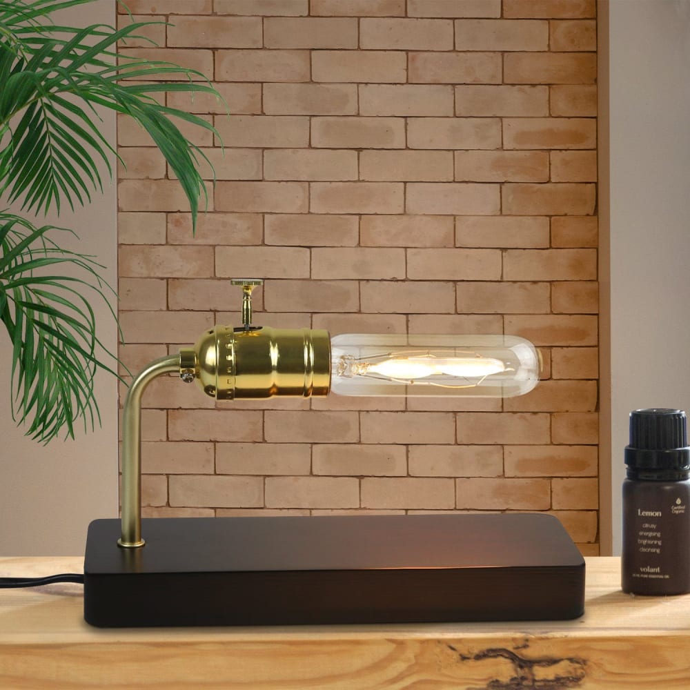 Lampe de table en fer noir 23x8x15.1cm — vue 3