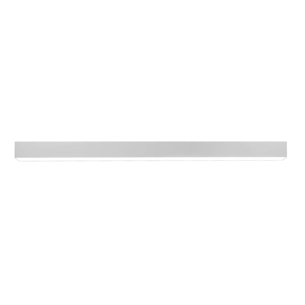 Plafonnier en aluminium blanc 106.5x5.2x3.3cm led 32w