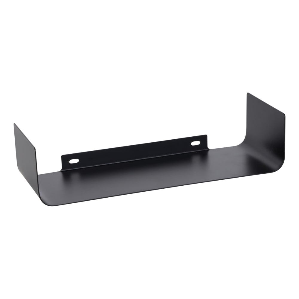 Étagère murale en acier design métal noir 12 x 7 Étagère murale en acier design métal noir 12 x 7