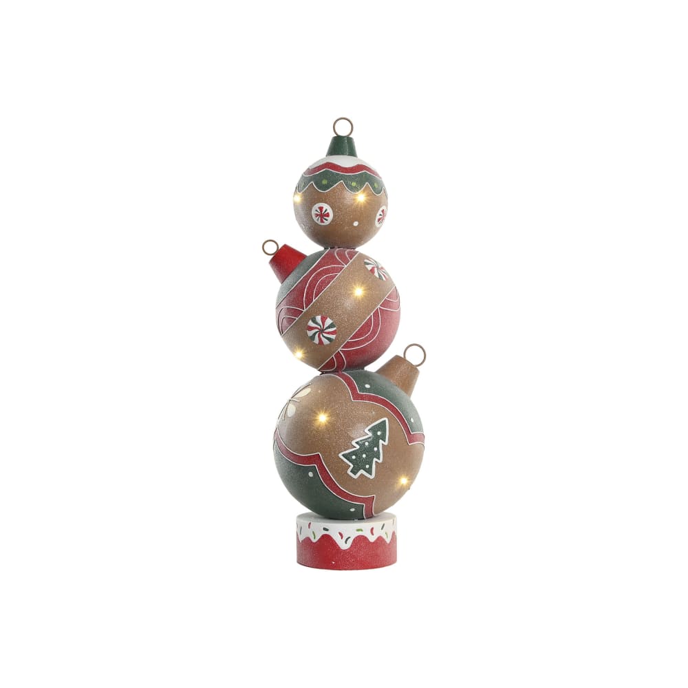 Décoration boule de noël en acier multicolore 33x30x90 cm — vue 4