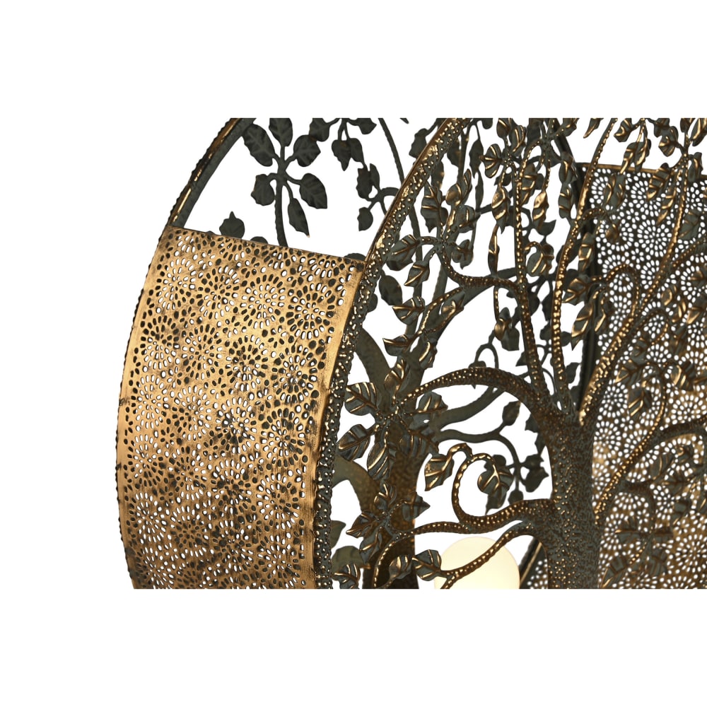 Lampe arbre en acier doré 40x13x49 cm — vue 4