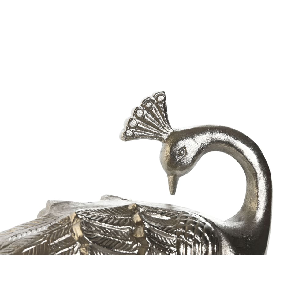 Lampe paon en aluminium doré 50x12x17 cm — vue 4