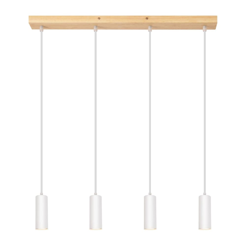 Suspension blanc 60x5.5x170cm gu10