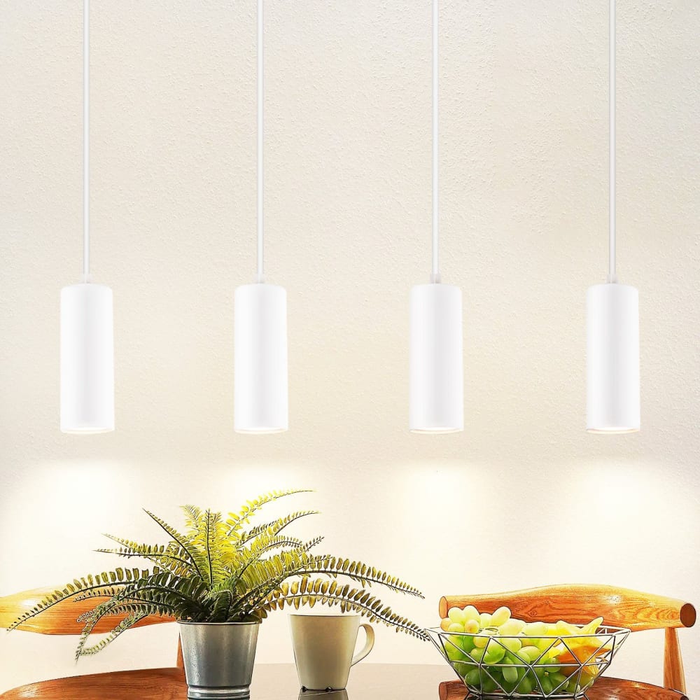 Suspension blanc 60x5.5x170cm gu10