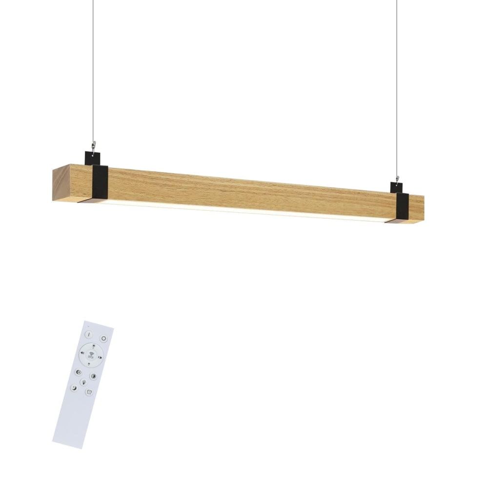 Suspension marron 100x6x9.5cm led 19W