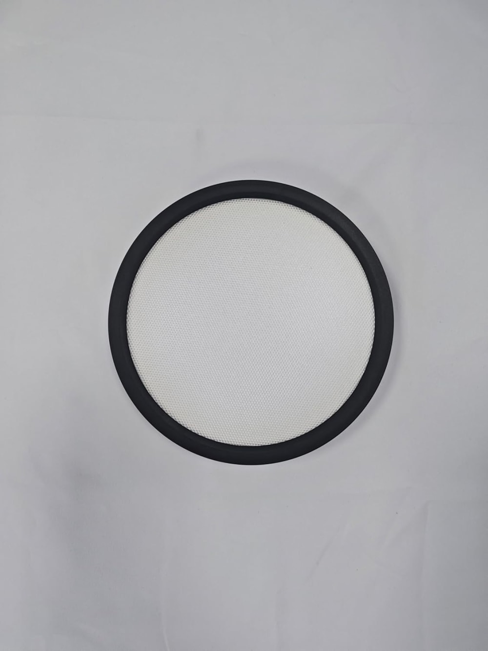 Plafonnier en plastique noir 18x18x2.6cm led 4000k 15w — vue 3