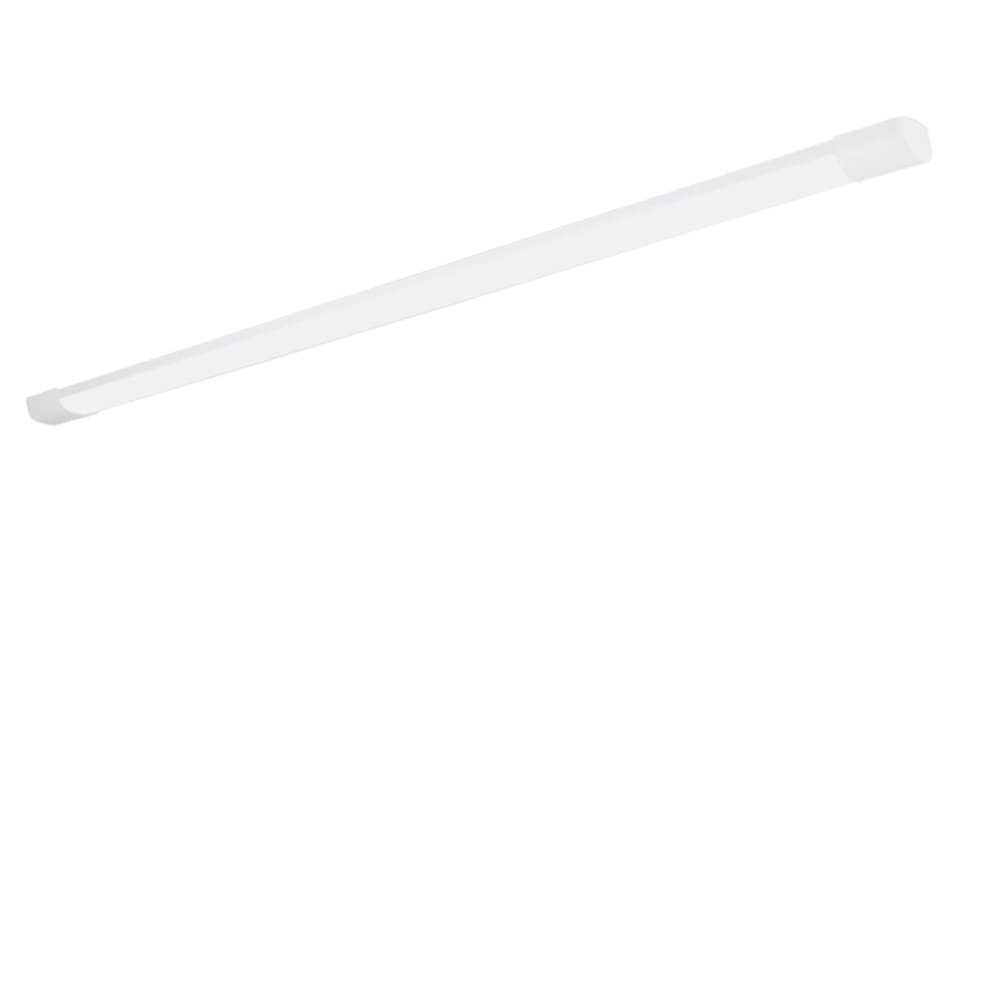 Plafonnier en pvc blanc 120x5.7x2.6cm led 4000k 36w