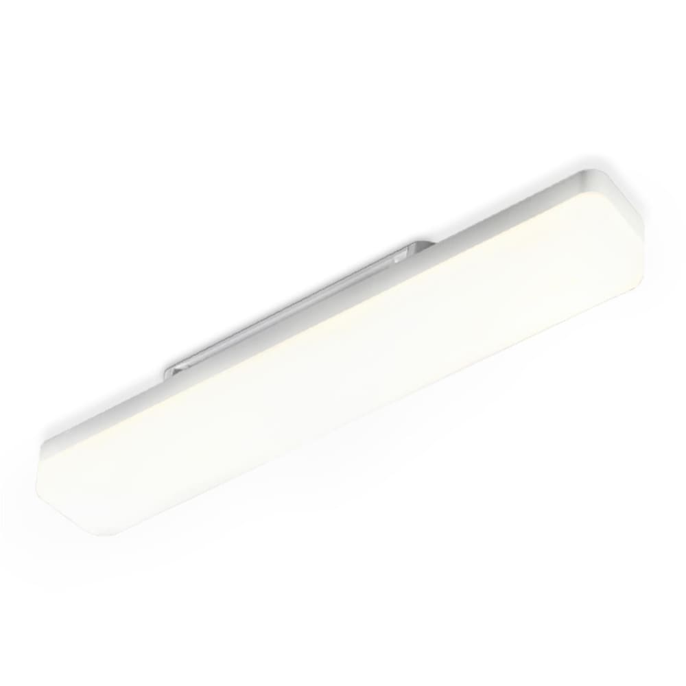 Plafonnier en pvc blanc 60x5x5cm led 4000k 24w