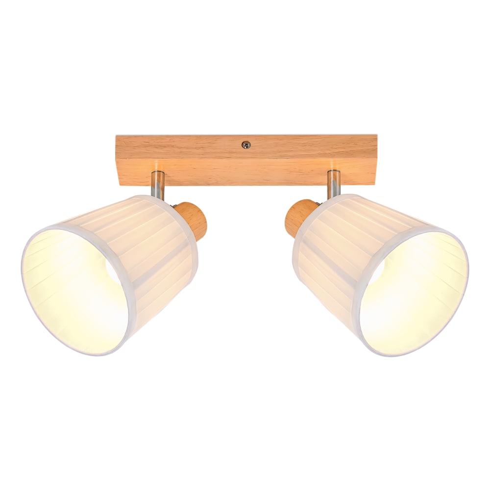 Spot de plafond marron 30x19x25cm e14