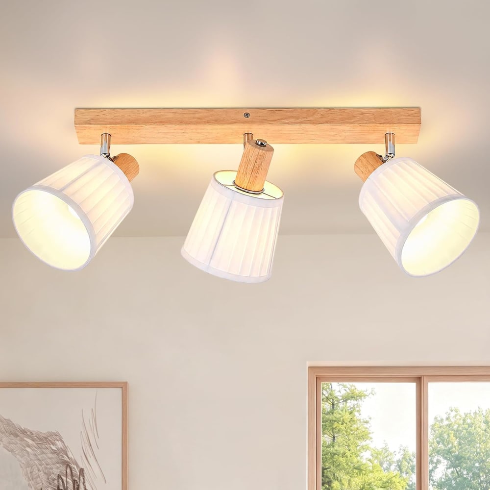 Spot de plafond marron 47x42x19cm e14 — vue 3