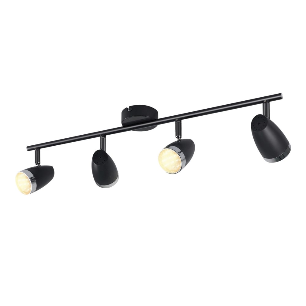 Spot de plafond en fer gris 60x8x15.5cm