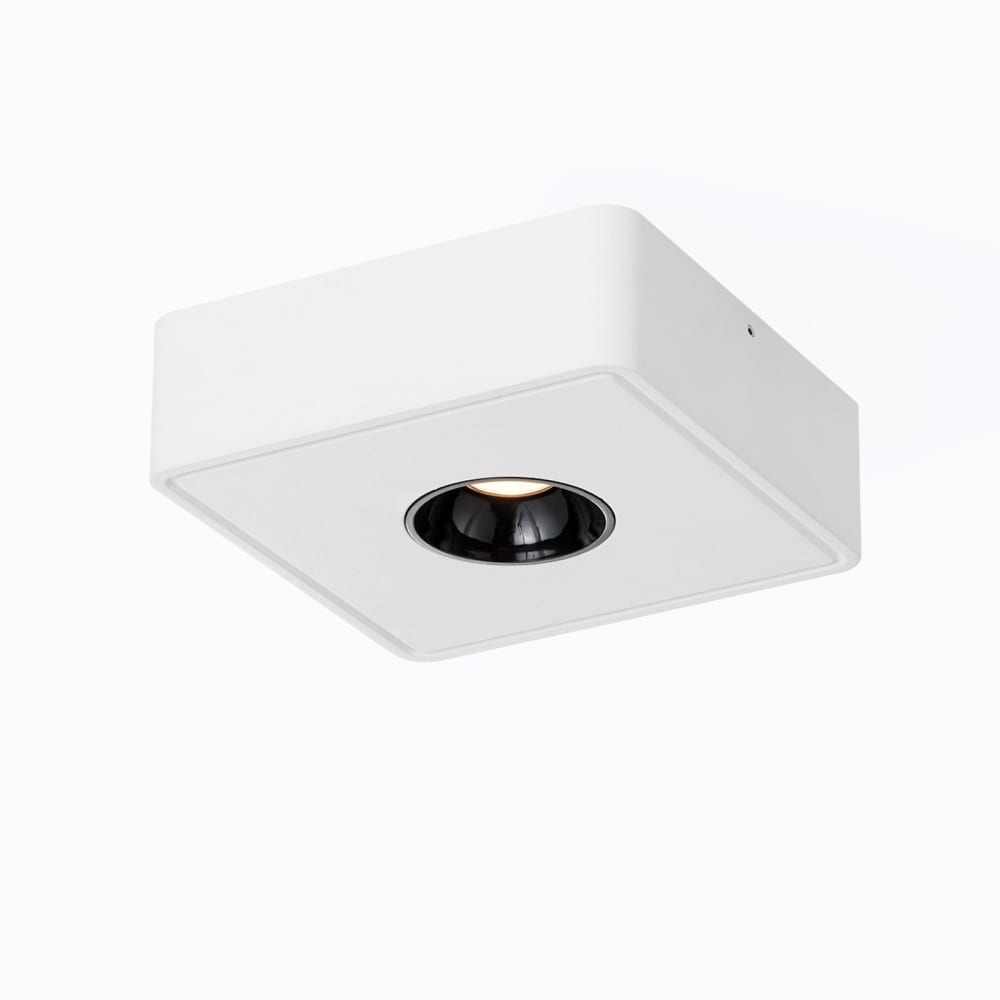 Spot de plafond en aluminium blanc 132x132x55cm
