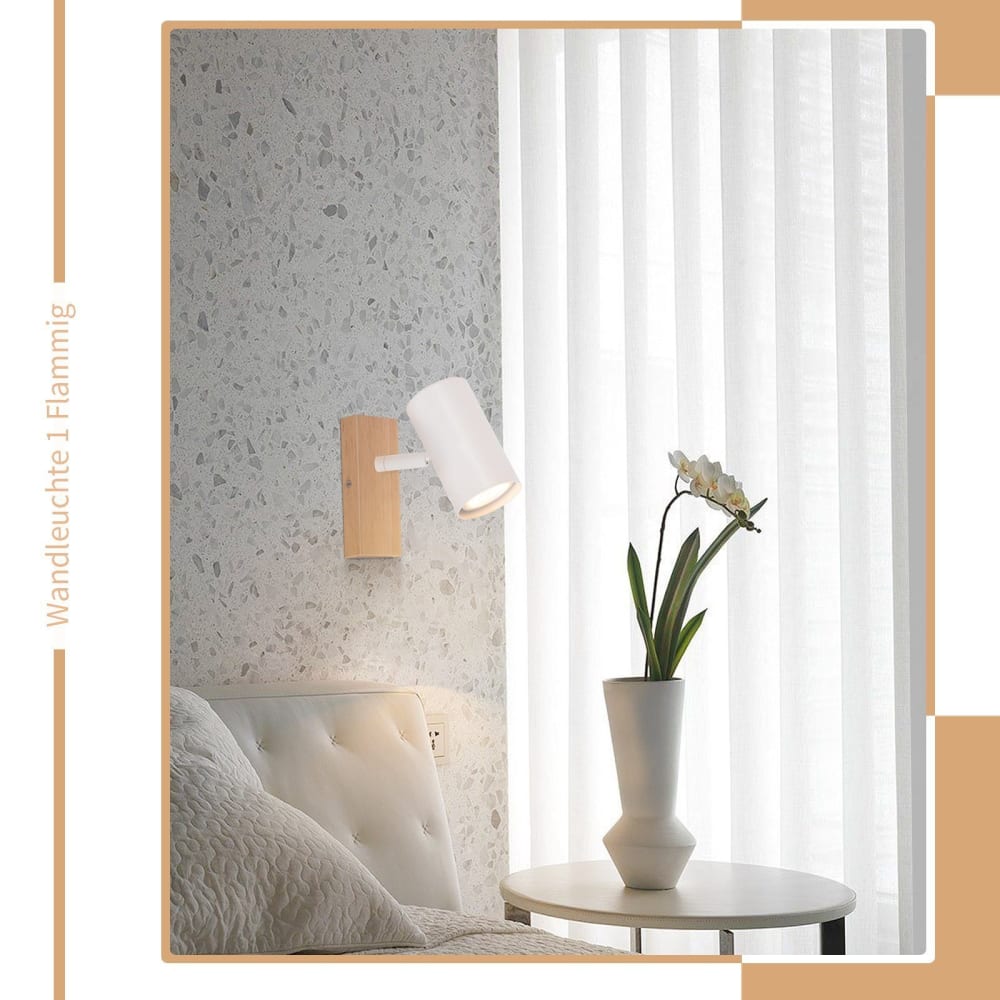 Spot de plafond en fer blanc 12.5x16.5x5.5cm gu10 — vue 4