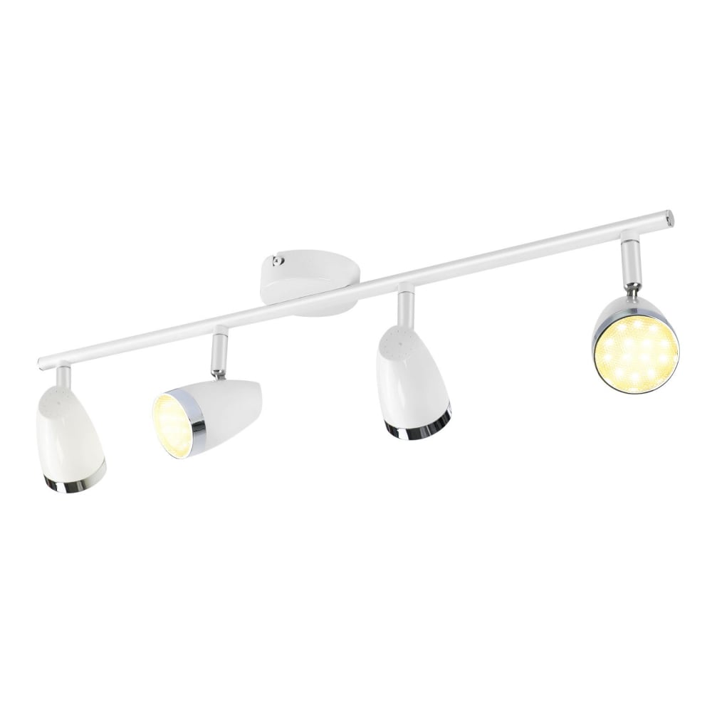 Spot de plafond en fer blanc 60x8x15.5cm — vue 4