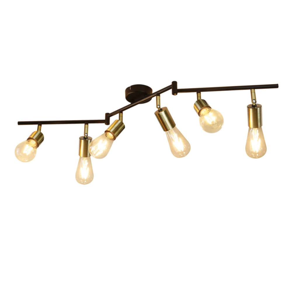 Spot de plafond en fer doré 92.5x15.5x18.5cm e27