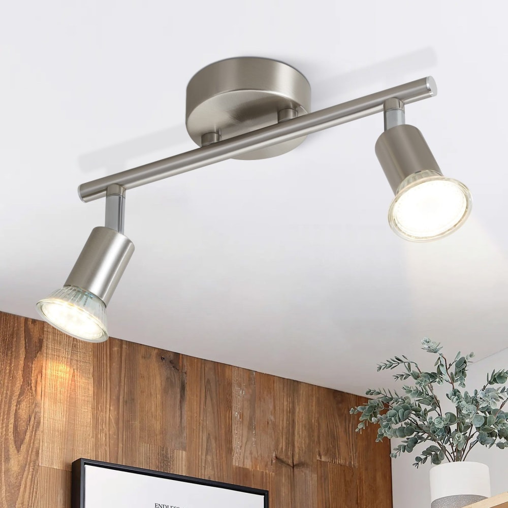 Deckenstrahler Eisen 25x8x13cm Grau GU10 - Maisons Du Monde