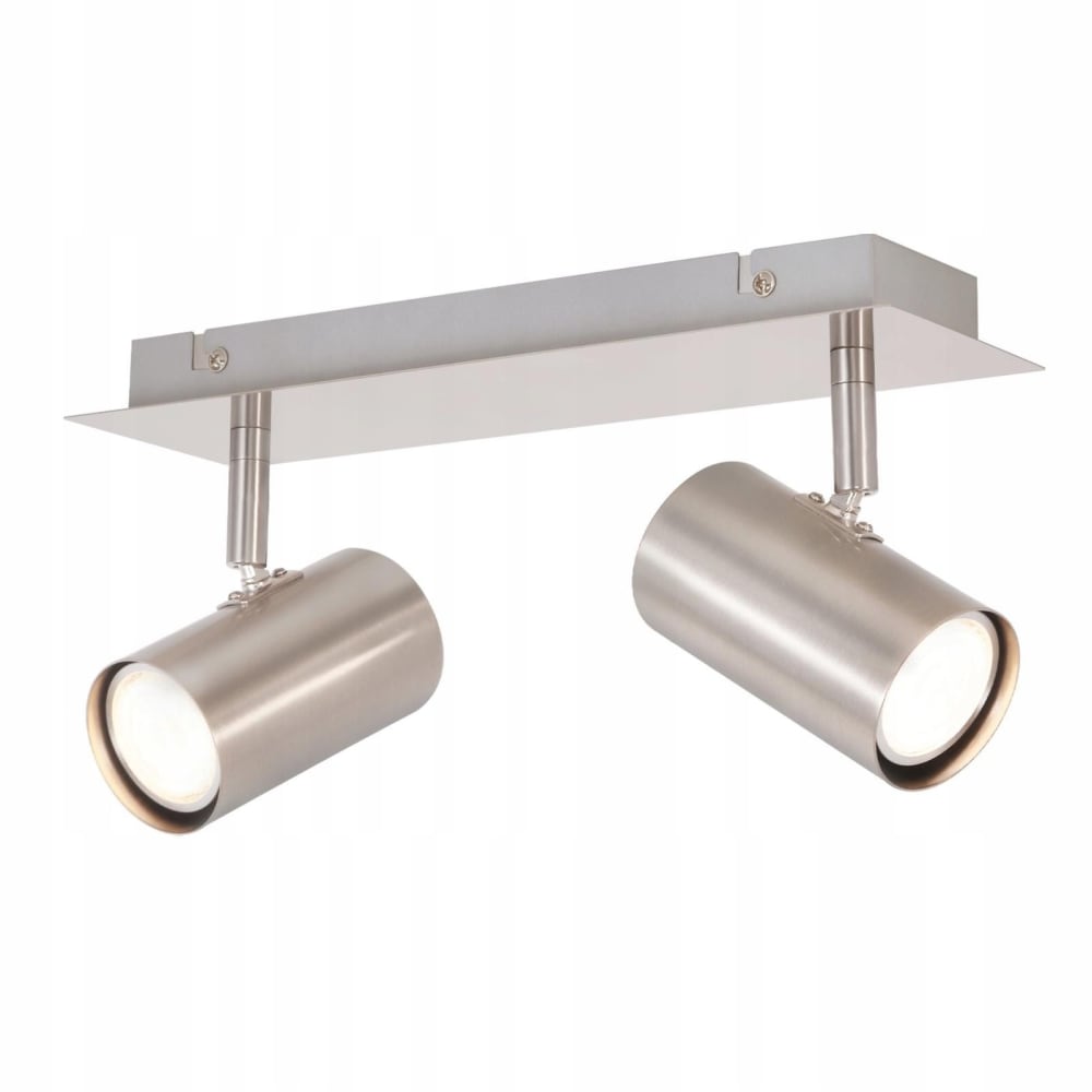 Spot de plafond en fer gris 27x16.5x5.5cm gu10