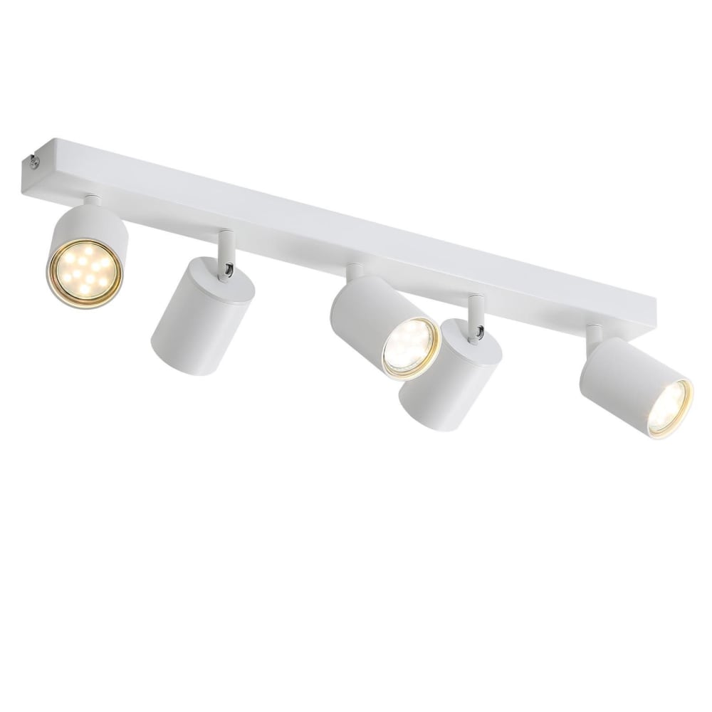 Spot de plafond en fer blanc 55x5.5x13.7cm gu10