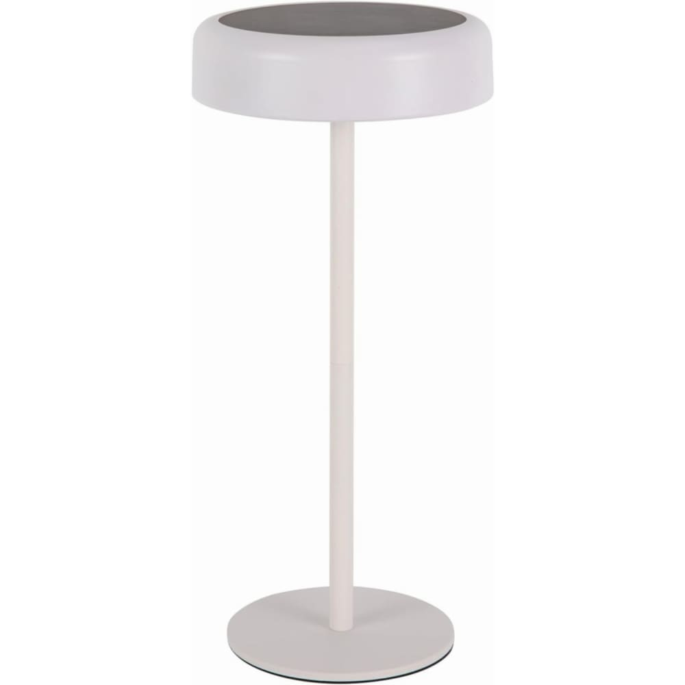 Lampe de table en fer blanc 14x14x30cm led