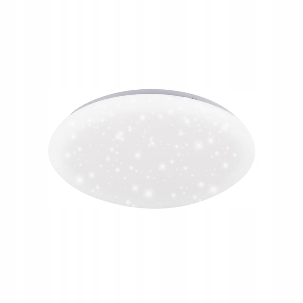 Plafonnier en plastique blanc 25x25x6cm led 6000k 12w