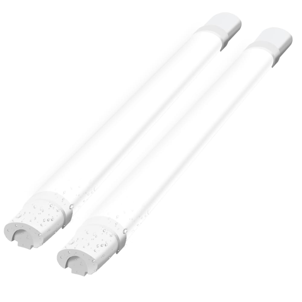 ZMH Deckenleuchte Plastik 90x5.8x3.5cm Weiß LED 5000K 24W style modern Weiß Pc - Polycarbonat