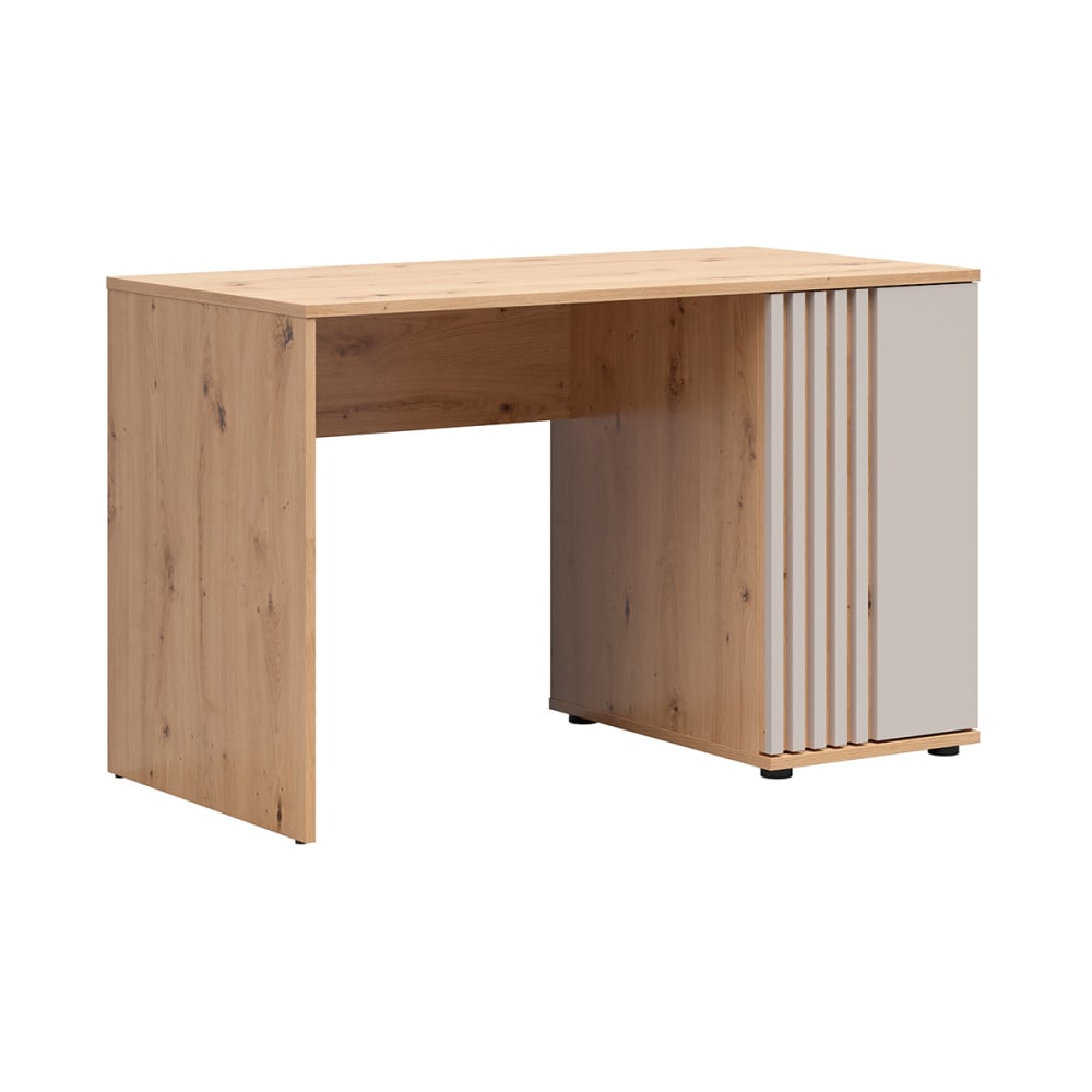 Bureau 1 porte et bois panneaux agglomérés stratifié beige Bureau 1 porte et bois panneaux agglomérés stratifié beige