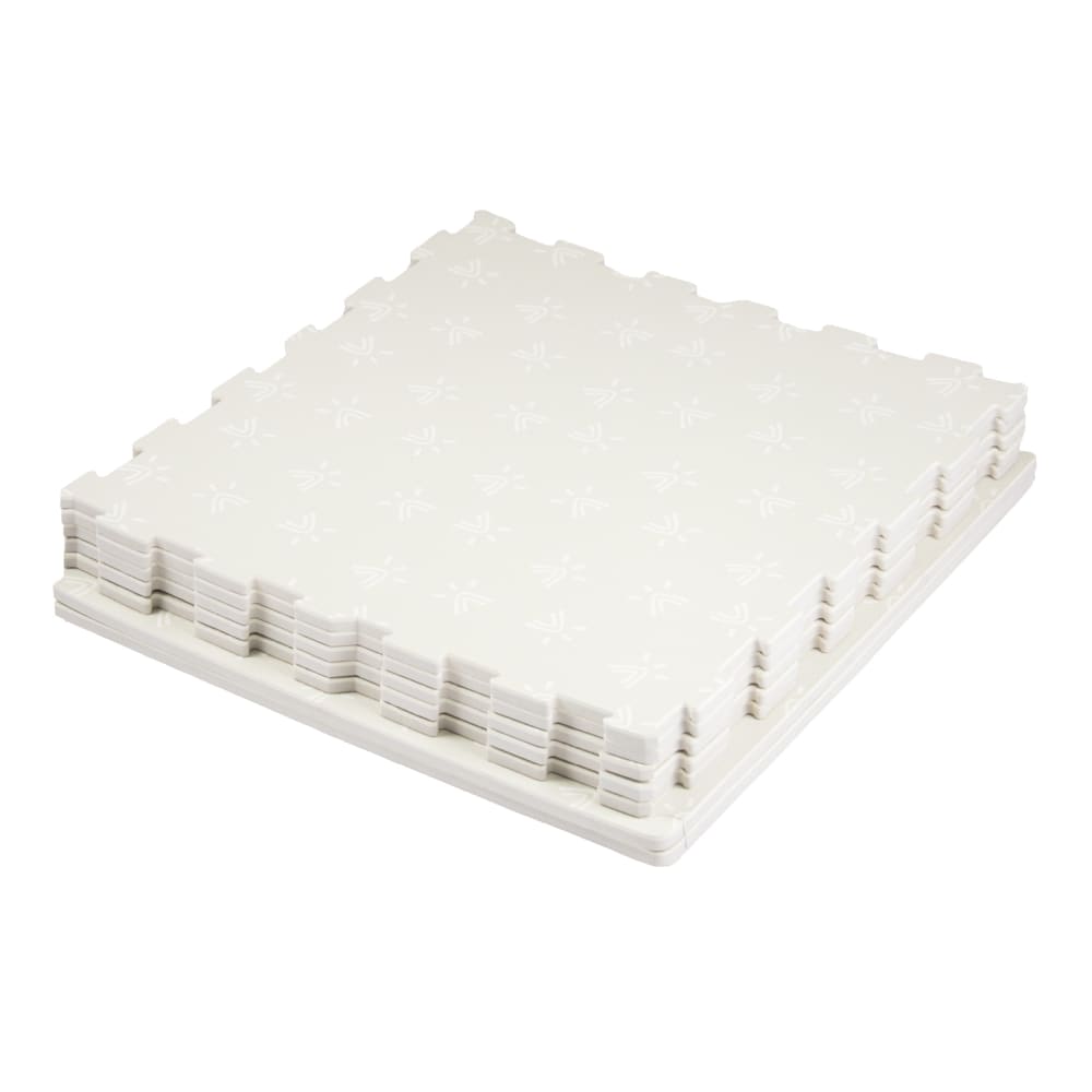 Active Tots Spielmatte aus Schaumstoff für Babys plastik 2,13 m2 beige Braun Holz