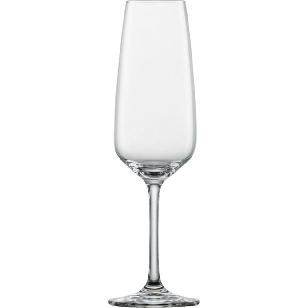 Lot de 4 verres à champagne en cristallin transparent 283 ml Lot de 4 verres à champagne en cristallin transparent 283 ml