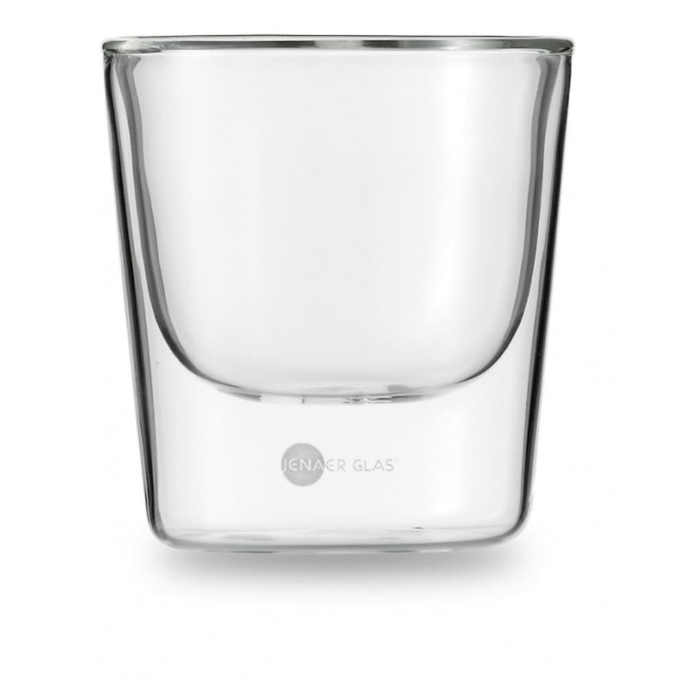 Lot de 2 verres gobelets taille m en cristallin transparent 186 ml