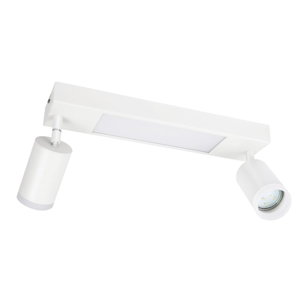Spot de plafond en fer blanc 34x8x16.9cm gu10
