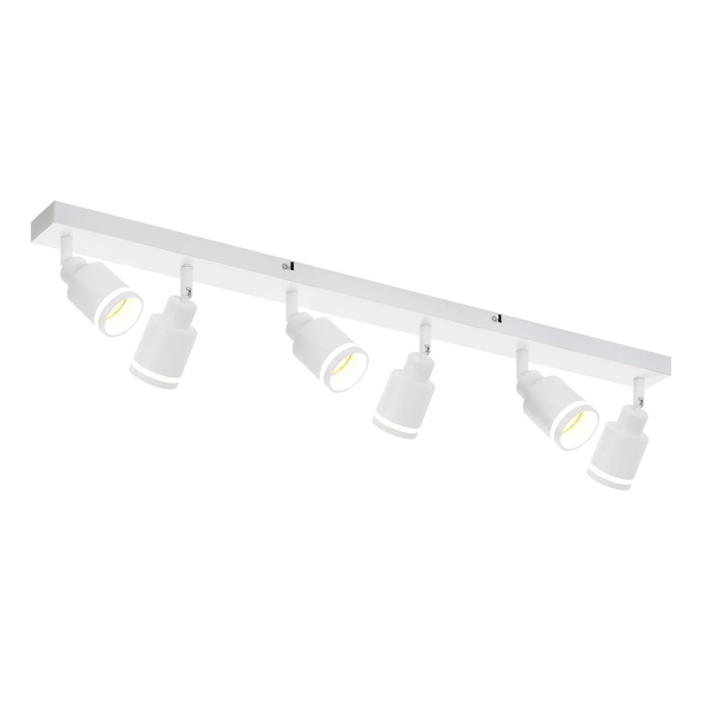 Spot de plafond en fer blanc 83x5x15.7cm gu10