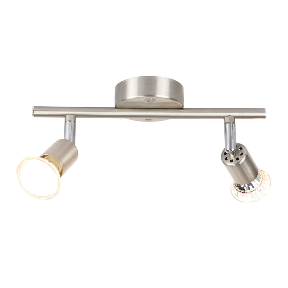 Spot de plafond en fer gris 26x15x8cm gu10