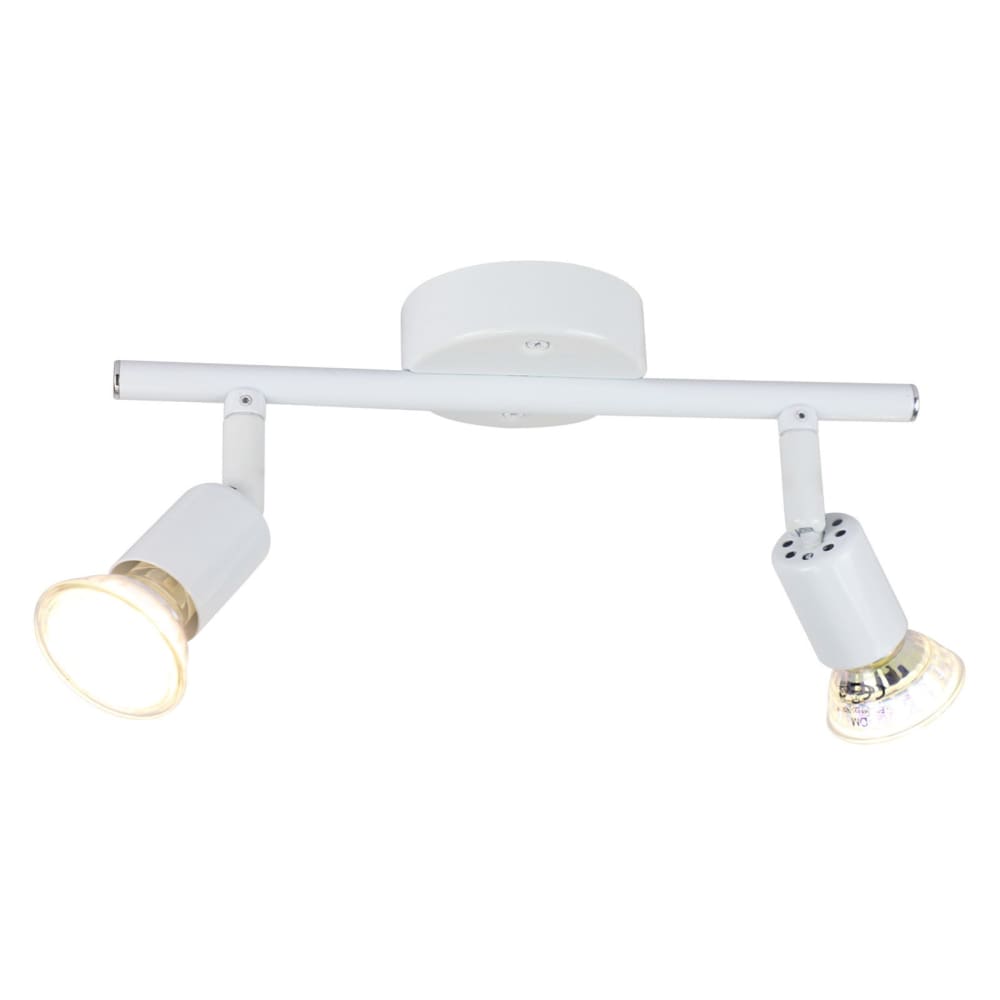 Spot de plafond en fer blanc 26x15x8cm gu10 — vue 4
