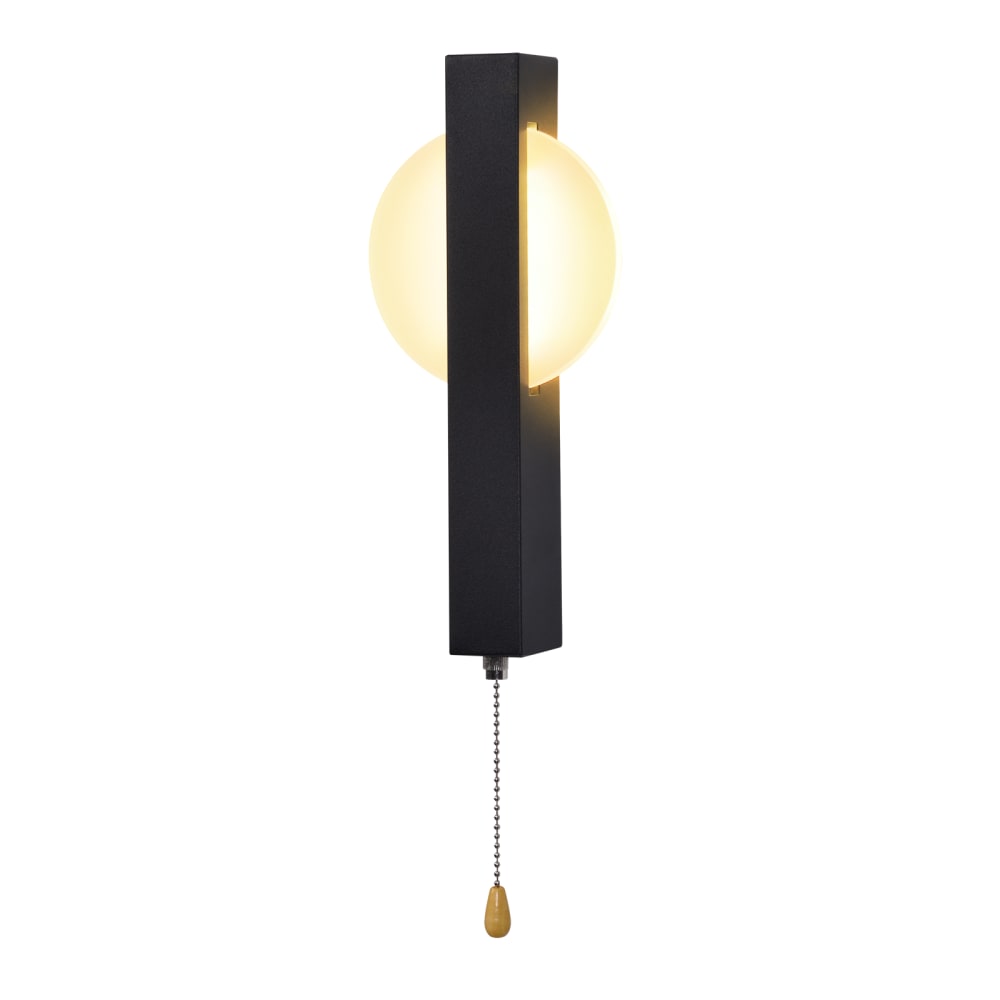 ZMH Wandleuchte eisen 27.5x12x4.5cm schwarz LED style modern - Metall