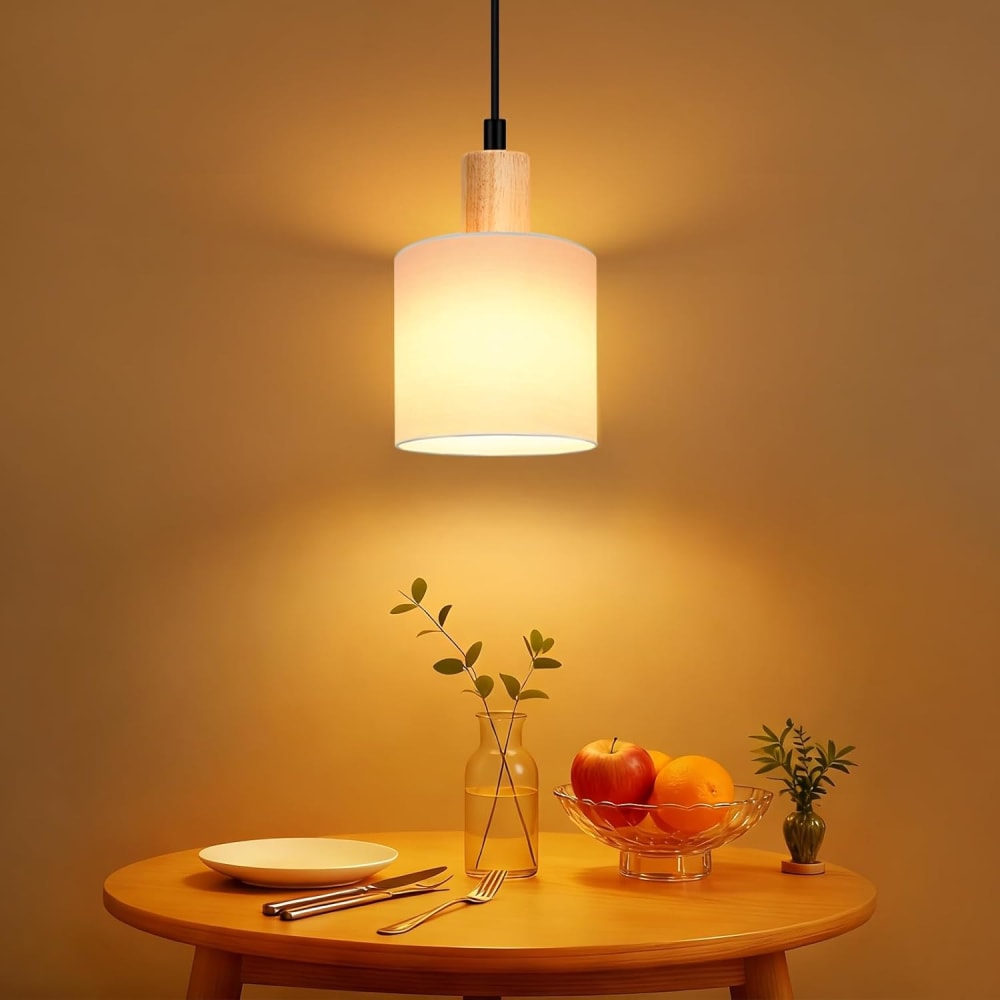 Suspension en fer blanc, h.173cm — vue 3
