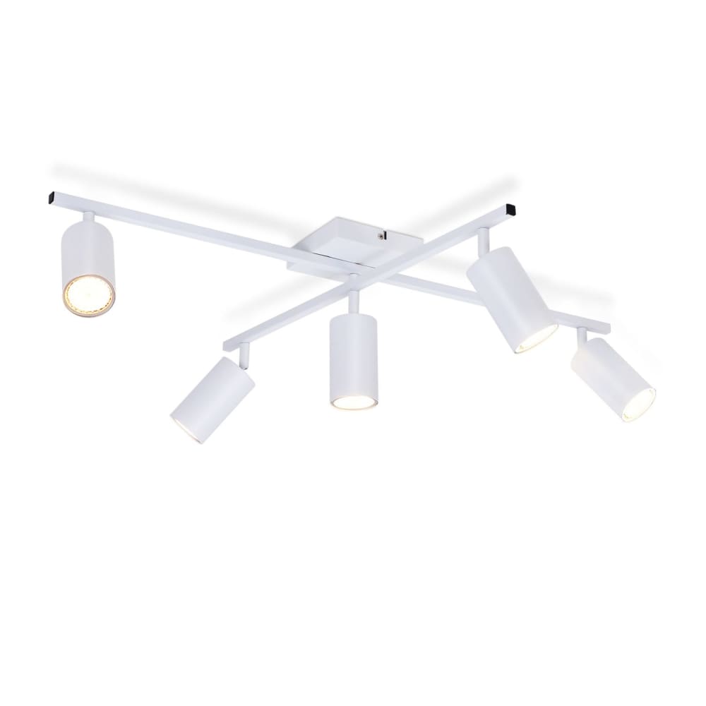 Spot de plafond en fer blanc 77.5x57.5x21cm gu10